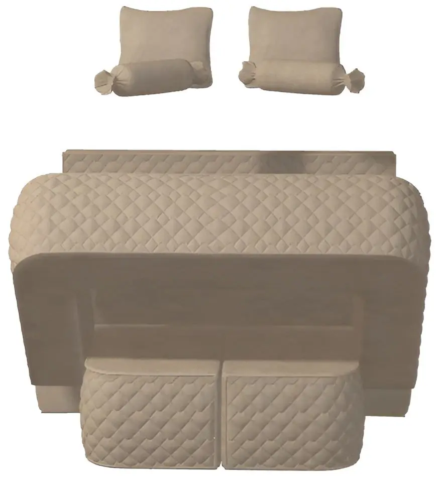 Canapea in forma de U Tiara Elegance 200x160x40 (Light Beige)