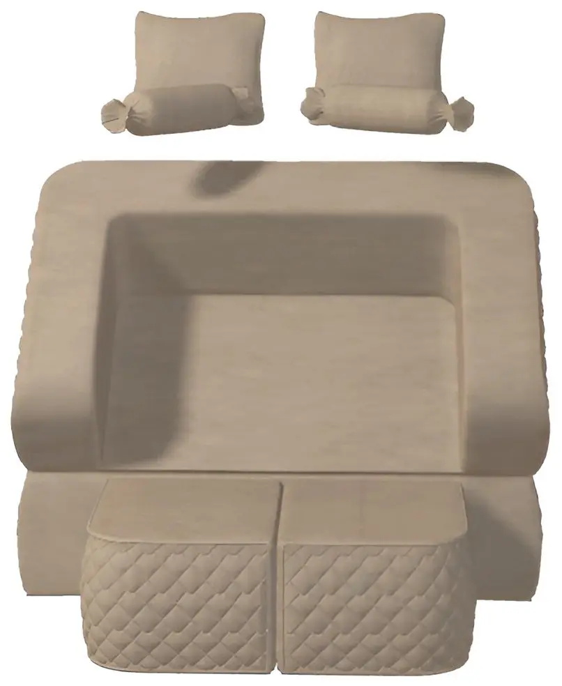 Canapea in forma de U Tiara Elegance 200x160x40 (Light Beige)