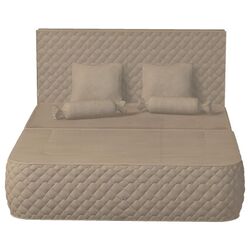 Canapea in forma de U Tiara Elegance 200x160x40 (Light Beige) Thumb