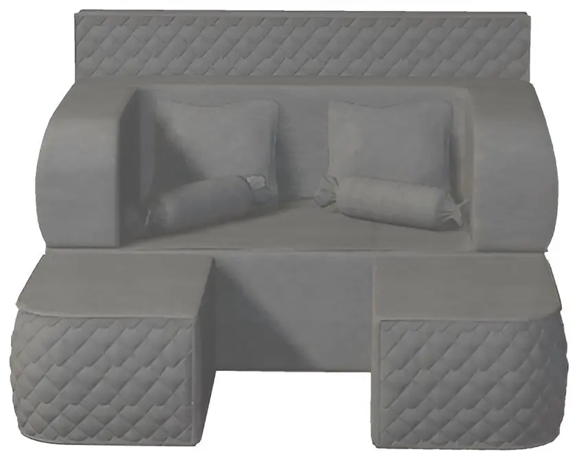 Canapea in forma de U Tiara Elegance 200x160x40 (Light Grey)