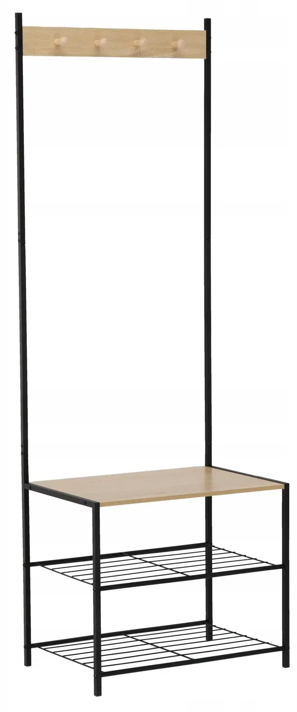 Cuier Chomik LOF1173 (Oak/Black)