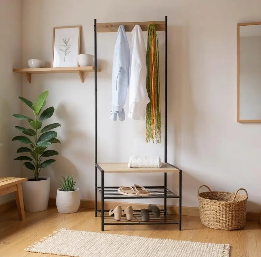 Cuier Chomik LOF1173 (Oak/Black)