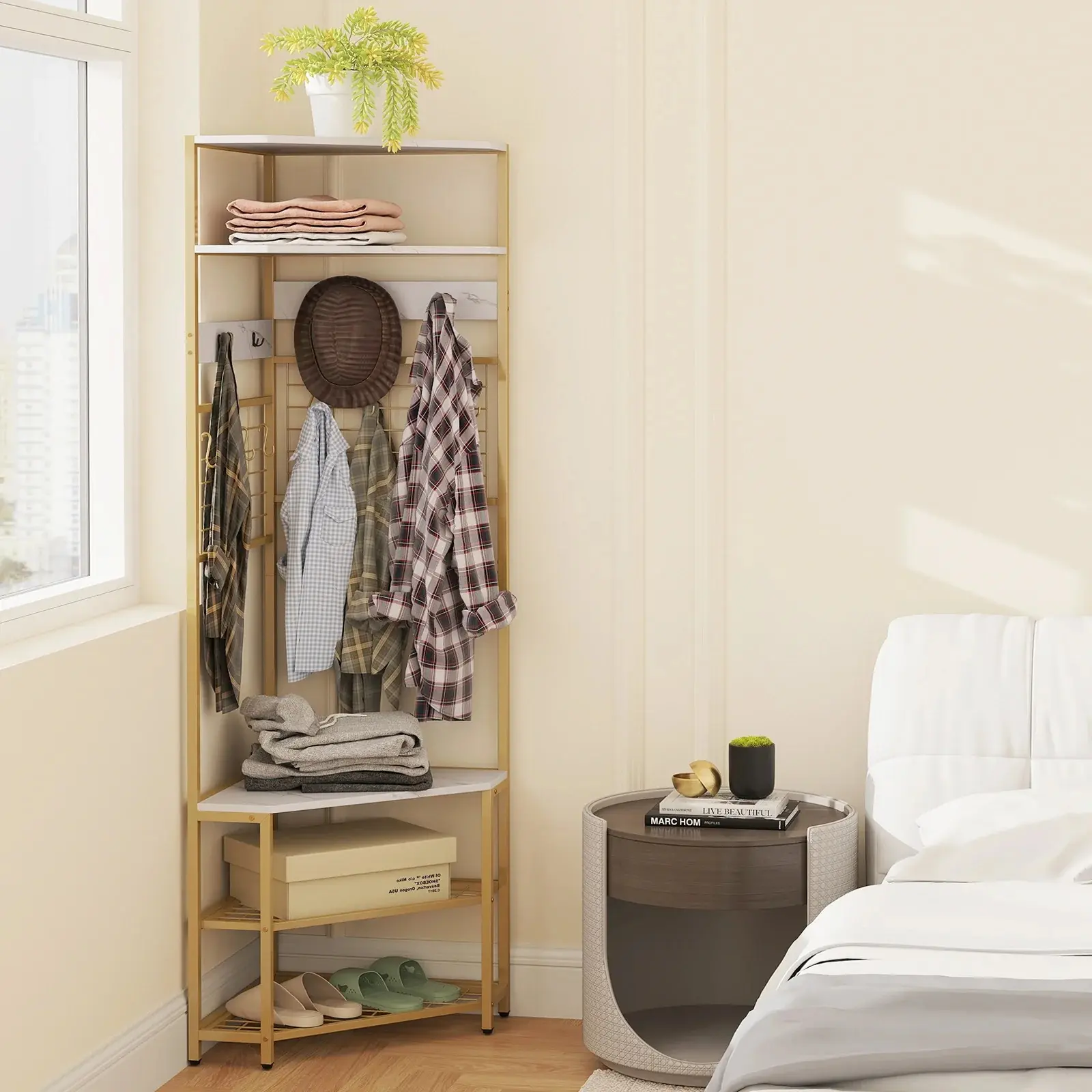 Cuier Costway JV12207WH (White)