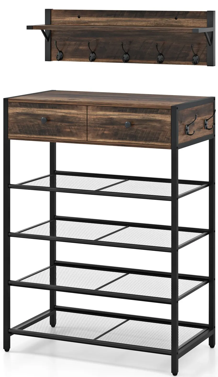 Вешалки Costway JV12027BN (Brown)