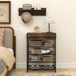 Вешалки Costway JV12027BN (Brown) Thumb