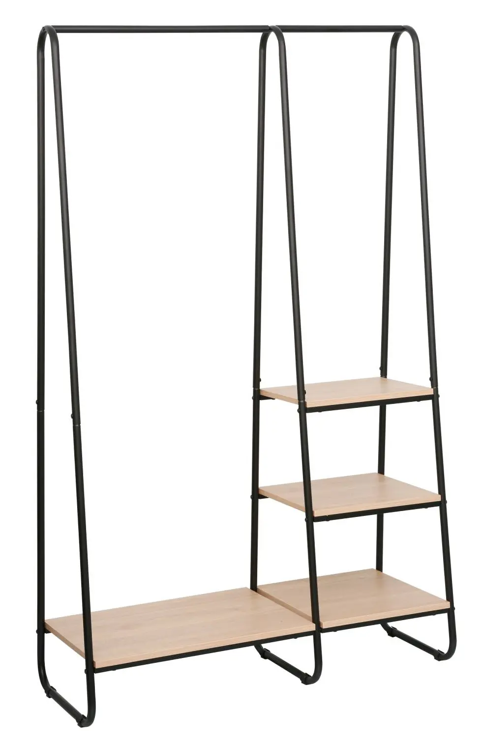 Вешалка DP Hampton (Black/Wood) - 3