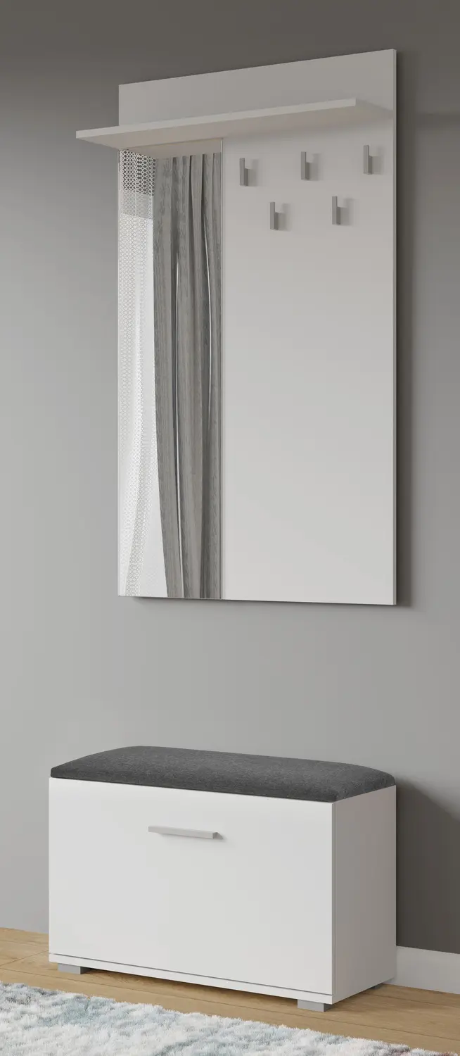 Вешалка Halmar Lima PR-1 (White) - 3