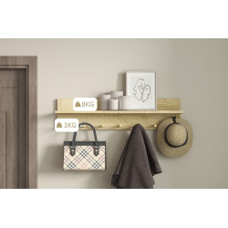 Вешалка Homcom 830-809V00ND (Natural)