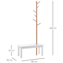 Cuier Homcom 831-223 (Natural) Thumb