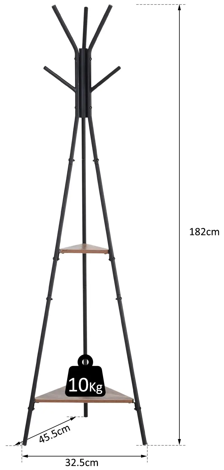 Cuier Homcom 837-029 (Black/Brown) - 4
