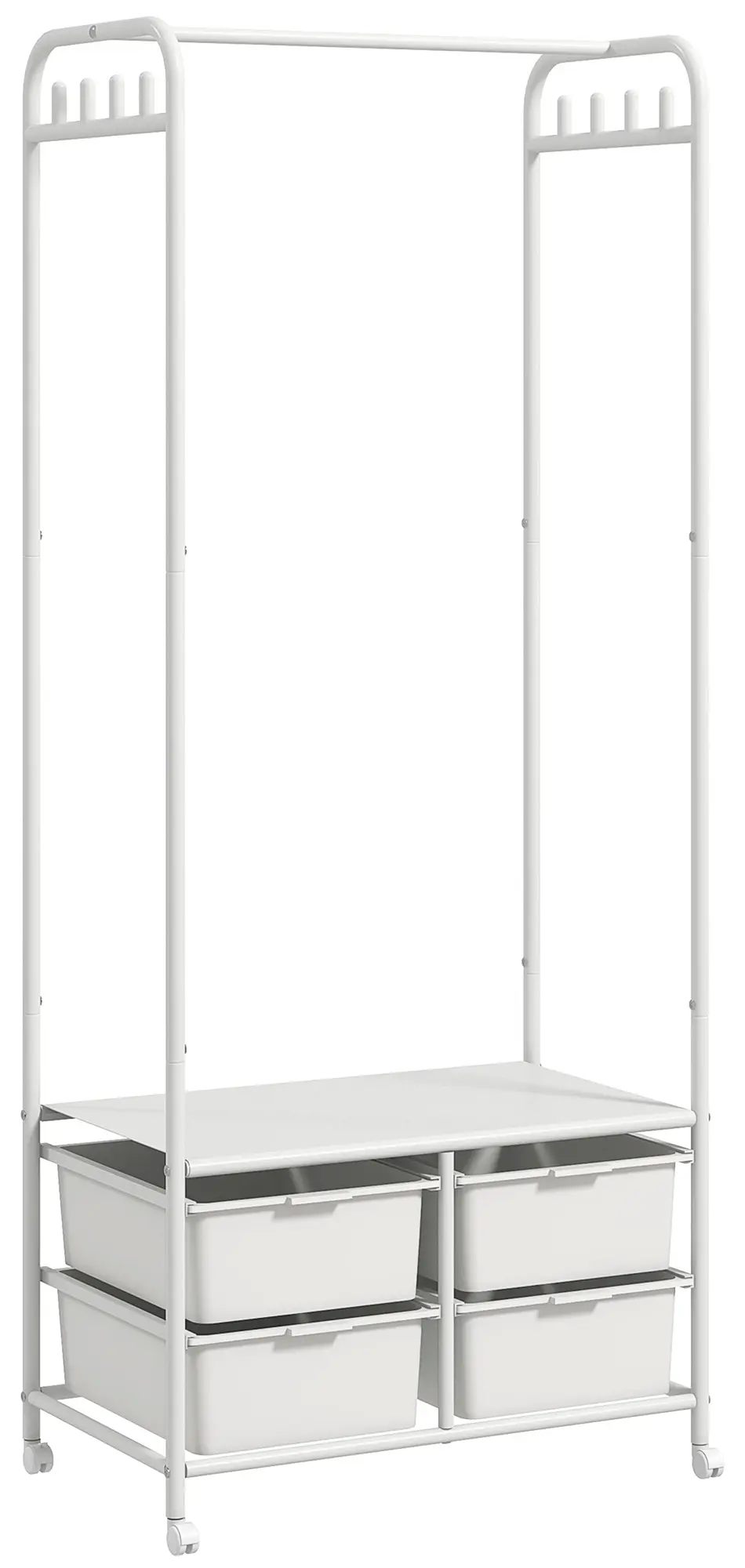 Cuier Homcom 837-434V00WT (White) - 2