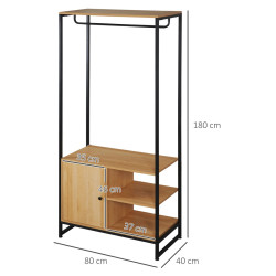 Cuier Homcom 850-262V00ND (Natural) Thumb