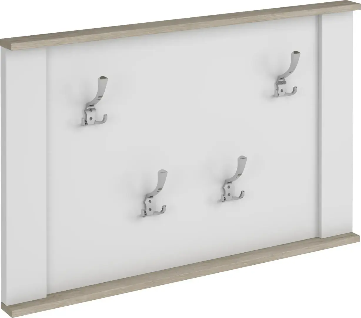 Вешалка Magnusplus Concept 99.8x59.2x6.3 (Grey Craft Oak/Nimphaea Alba)