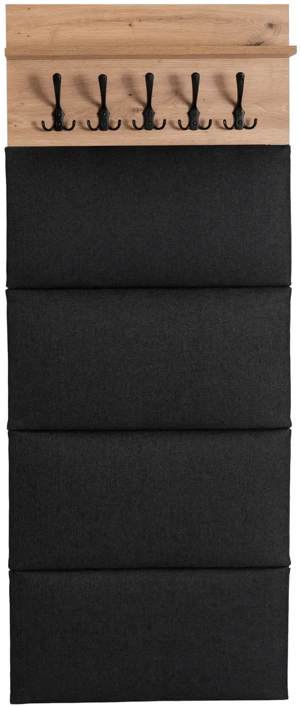 Вешалка Mebel Elite Venora 60cm (Artisan Oak/Graphite) - 2