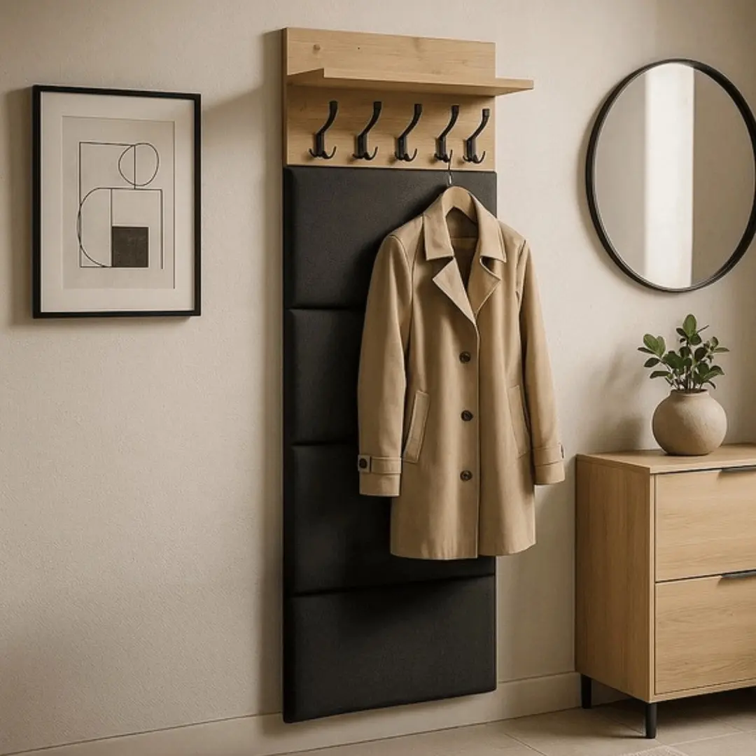 Вешалка Mebel Elite Venora 60cm (Artisan Oak/Graphite)
