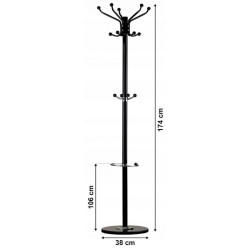 Вешалка Modern Home GH-8014 (Black) Thumb