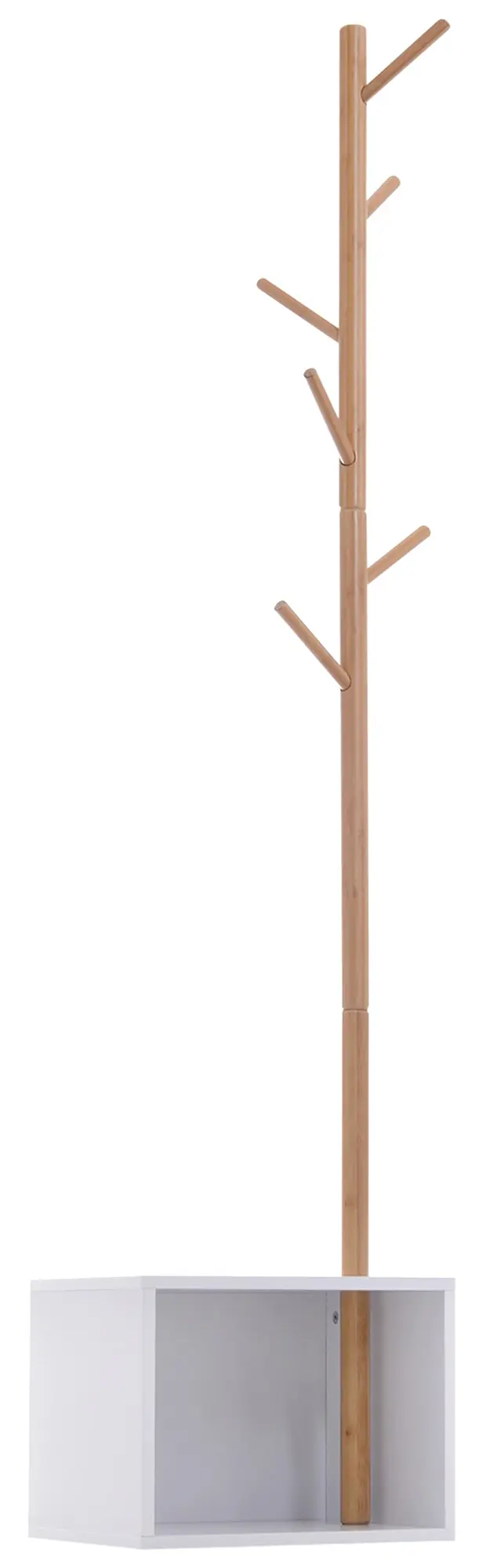Cuier Homcom 831-224 (White/Natural) - 2