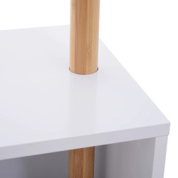 Cuier Homcom 831-224 (White/Natural) Thumb