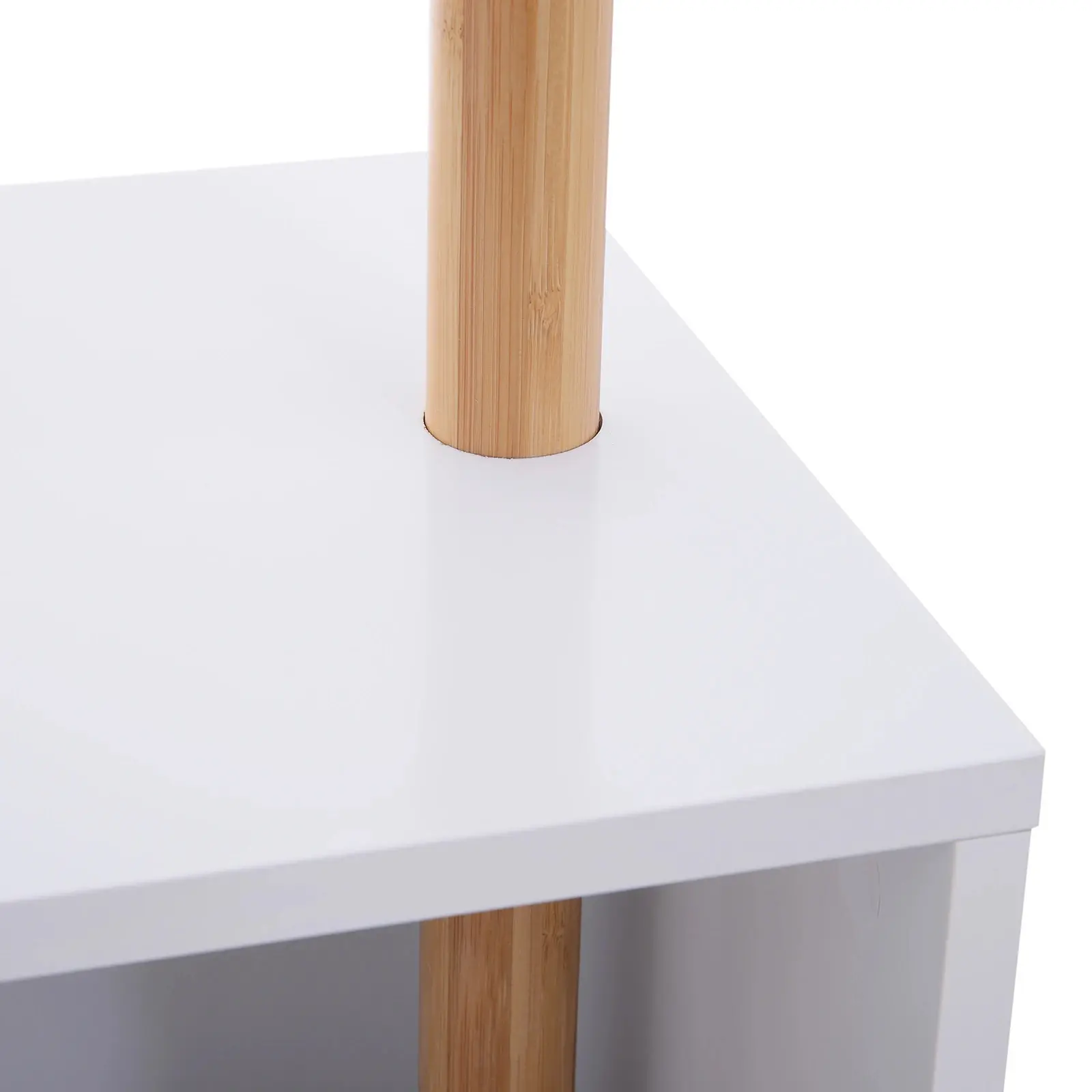 Cuier Homcom 831-224 (White/Natural) - 3