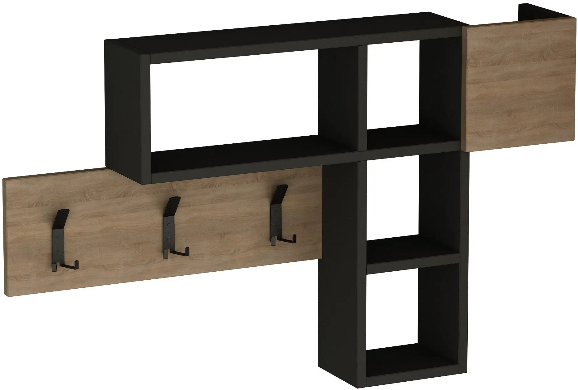 Cuier Showdeko Game 99.5cm (Anthracite/Oak) - 2