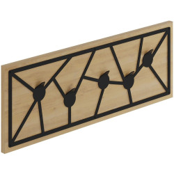 Вешалка Showdeko Trace 75cm (Sapphire Oak/Black) Thumb