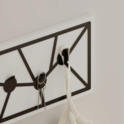 Cuier Showdeko Trace 75cm (White/Black) Thumb