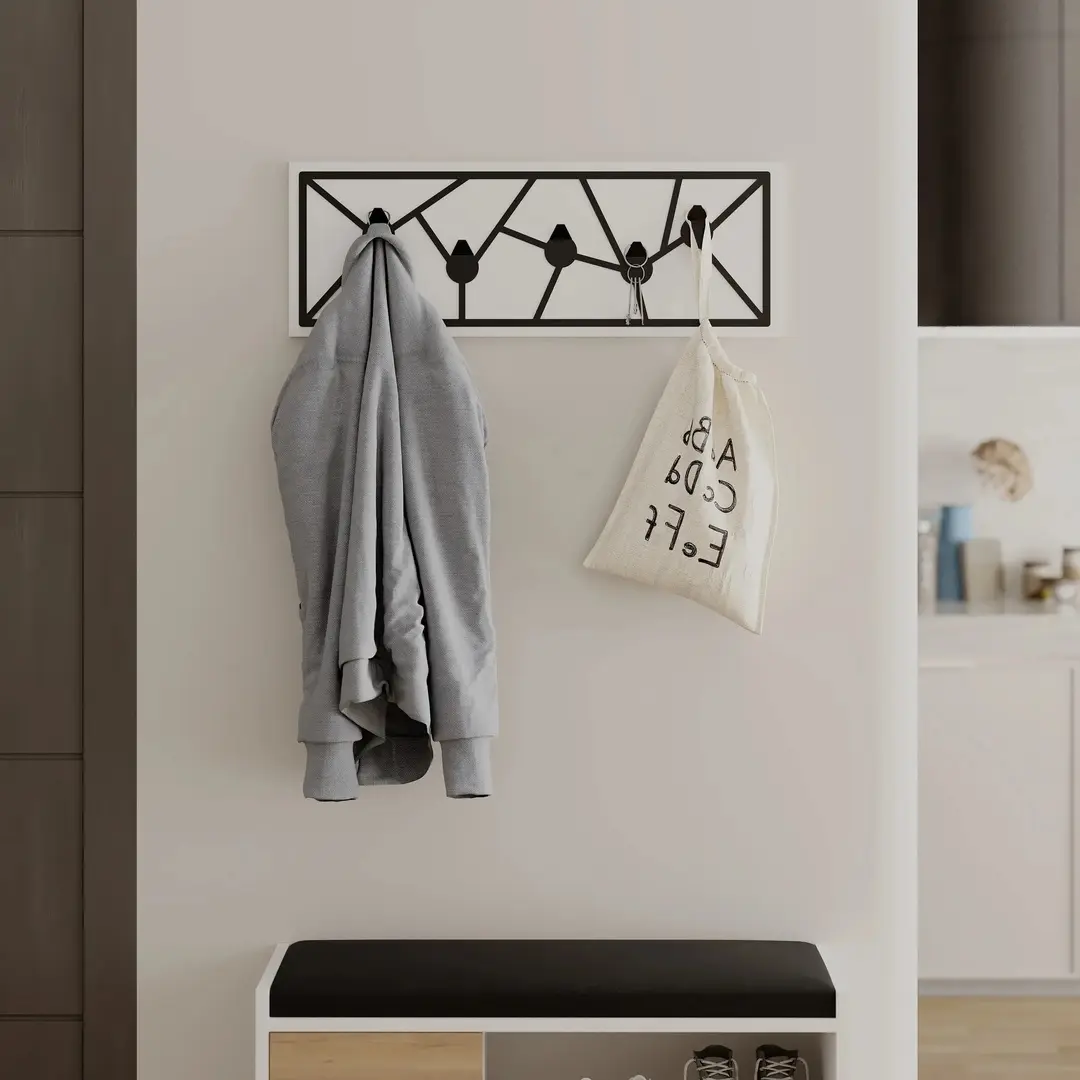 Cuier Showdeko Trace 75cm (White/Black)