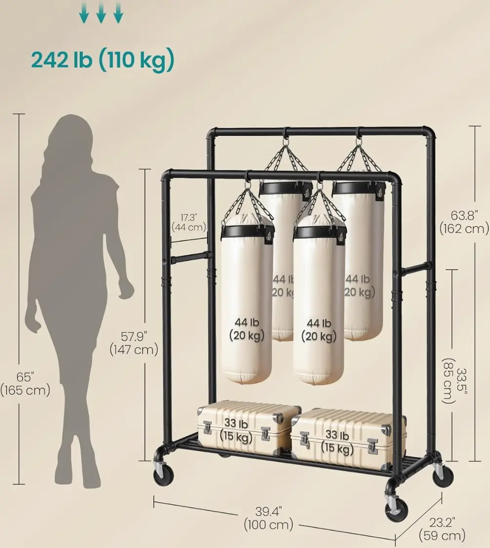 Вешалка Songmics HSR60B (Black) - 4