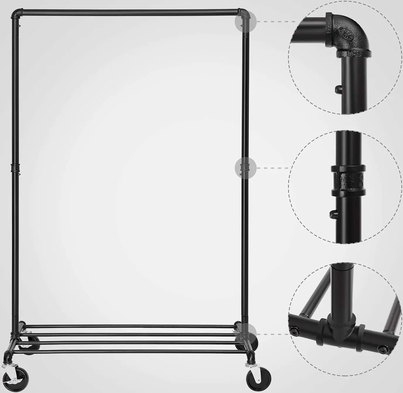 Вешалка Songmics HSR61BK (Black) - 3