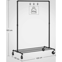 Вешалка Songmics HSR61BK (Black) Thumb