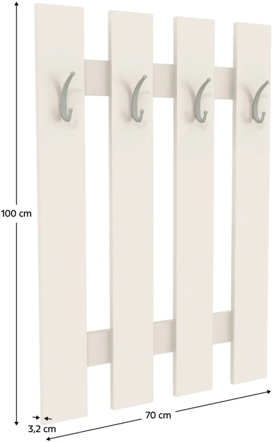 Вешалка Tempo Kondela Korado New KV11 (Cashmere) - 3
