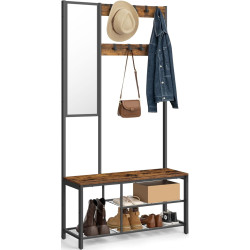 Вешалка Vasagle HSR050B01V1 (Rustic Brown/Black) Thumb