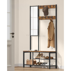 Вешалка Vasagle HSR050B01V1 (Rustic Brown/Black)