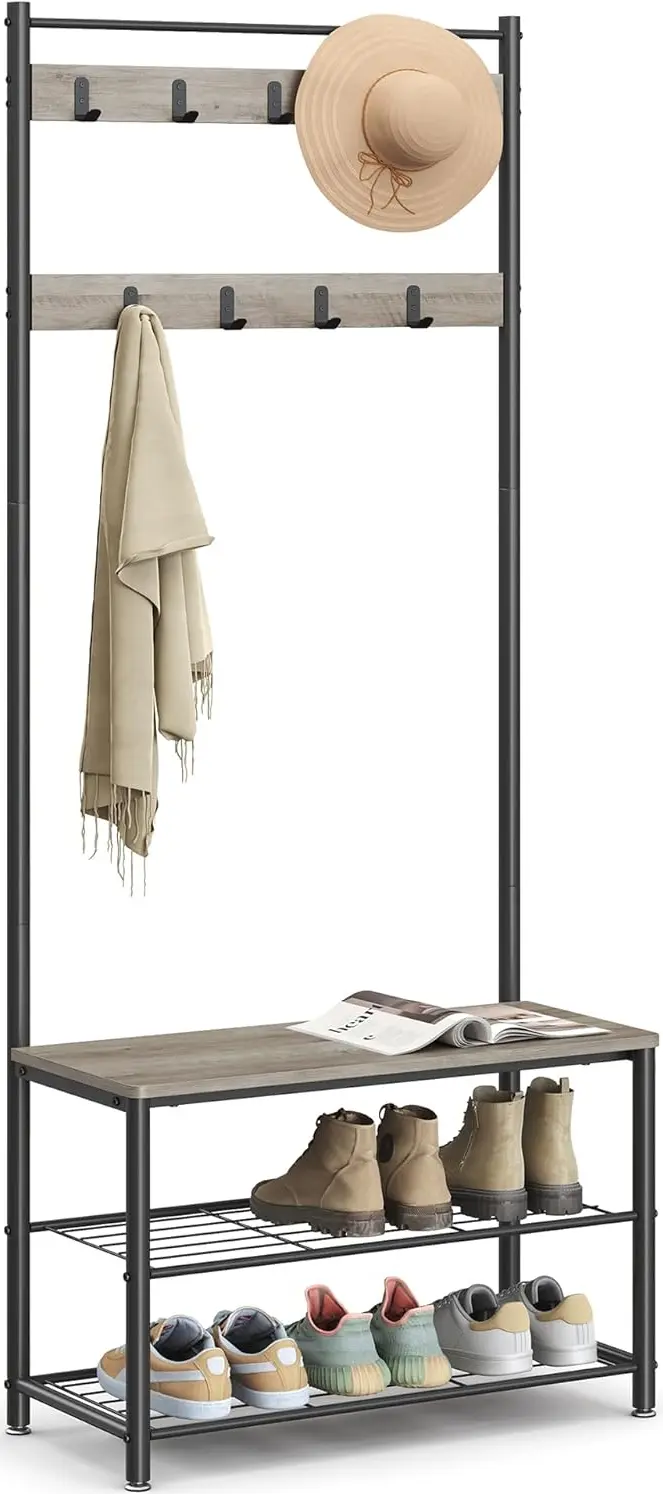 Cuier Vasagle HSR41MB (Greige/Black)