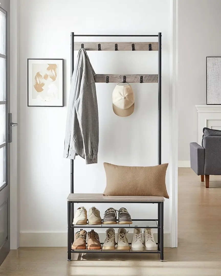 Cuier Vasagle HSR41MB (Greige/Black)