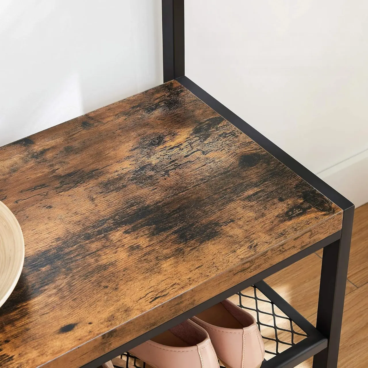 Вешалка Vasagle HSR86BX (Rustic Brown/Black) - 6