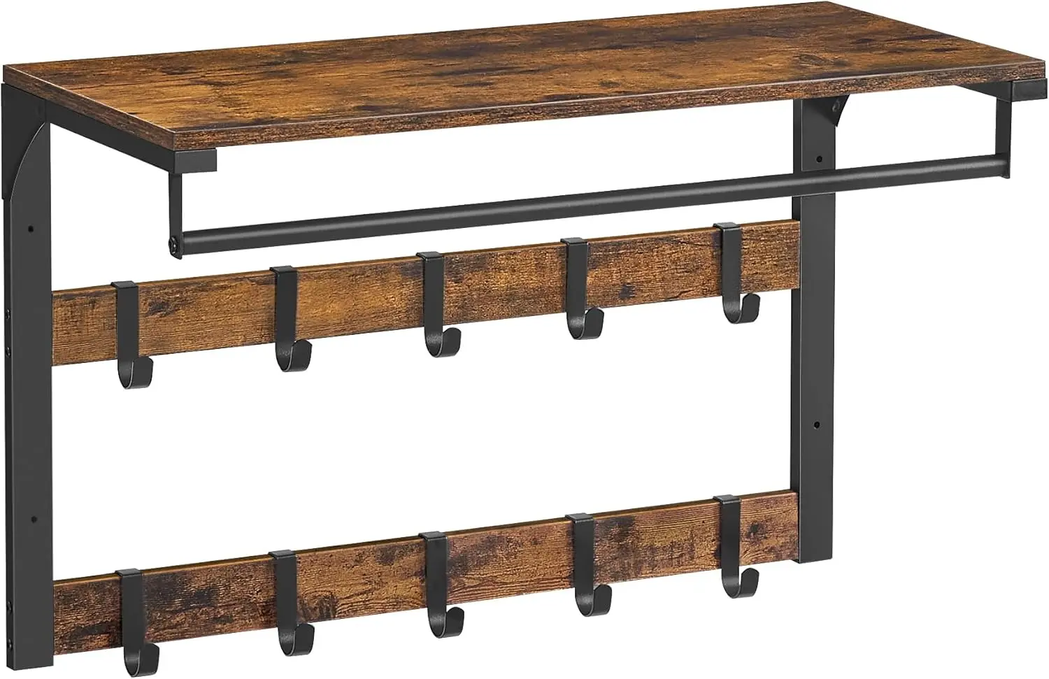 Вешалка Vasagle LCR101B01 (Rustic Brown/Black) - 2