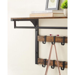 Вешалка Vasagle LCR101B01 (Rustic Brown/Black) Thumb
