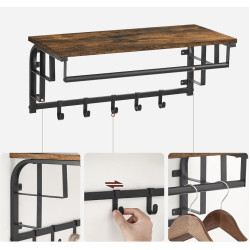 Вешалка Vasagle LCR12BX (Rustic Brown/Black) Thumb