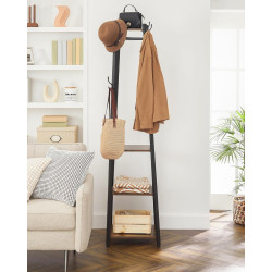 Вешалка Vasagle LCR80X (Rustic Brown/Black) Thumb