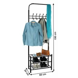 Вешалка Tempo Kondela Barnum (Black) Thumb