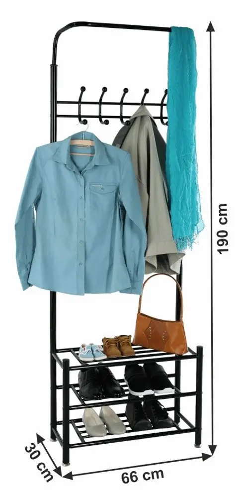 Вешалка Tempo Kondela Barnum (Black)