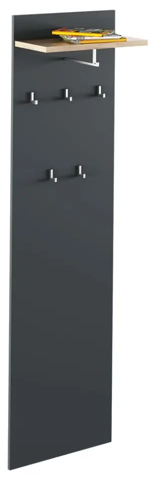 Cuier Tempo Kondela Rioma New Typ 19 (Graphite/Artisan Oak)