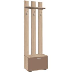 Cuier Астрид-Мебель Briz БРЗ.04 (Sonoma Oak/Mocha)