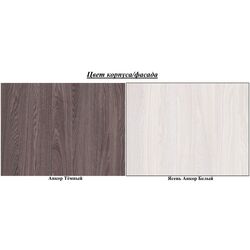 Cuier Астрид-Мебель Briz БРЗ.04 (Ash Anchor Dark/Ash Anchor White) Thumb