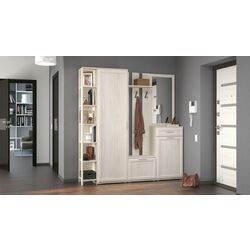 Вешалка Астрид-Мебель Джаз 01 3D (Ясень Анкор Белый) Thumb