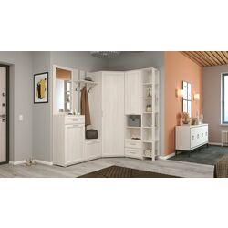 Вешалка Астрид-Мебель Джаз 01 (Ясень Анкор Белый) Thumb