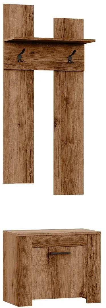 Cuier Астрид-Мебель Kvadro КВД.42 (Delano Oak Dark)