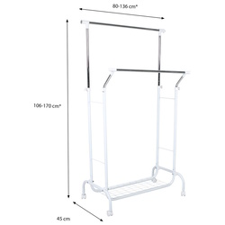 Cuier Axentia 133972 (Inox/White) Thumb