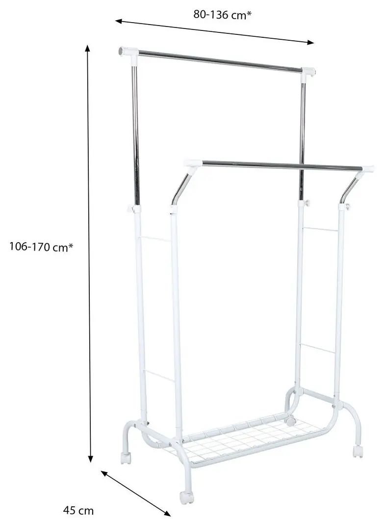 Cuier Axentia 133972 (Inox/White)